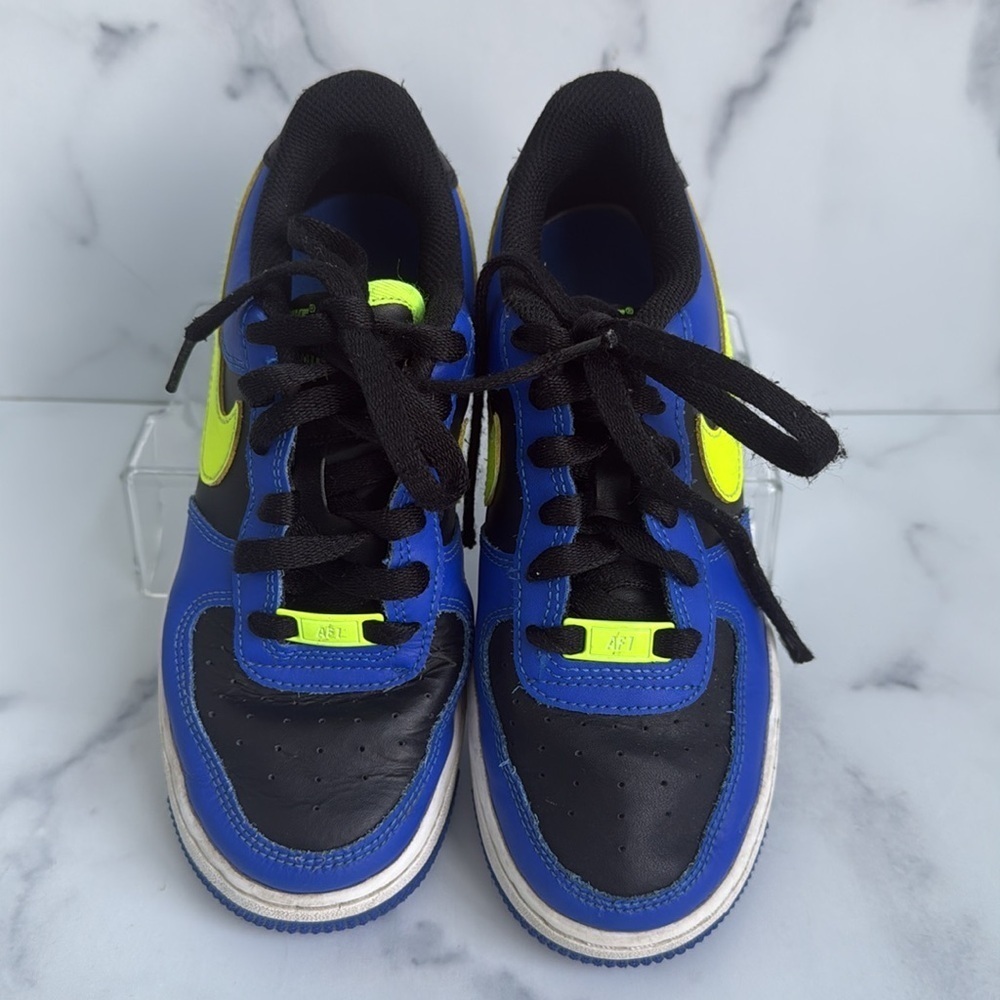 Nike Air Force 1 LV8 Low Racer Blue Volt - FD0302-400 Size 4Y Unisex